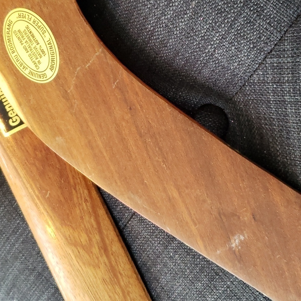 ABORIGINAL BOOMERANG - Picture 6 of 7